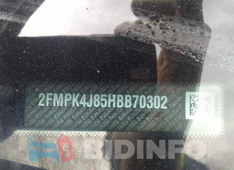 2FMPK4J85HBB70302 Photo# 9