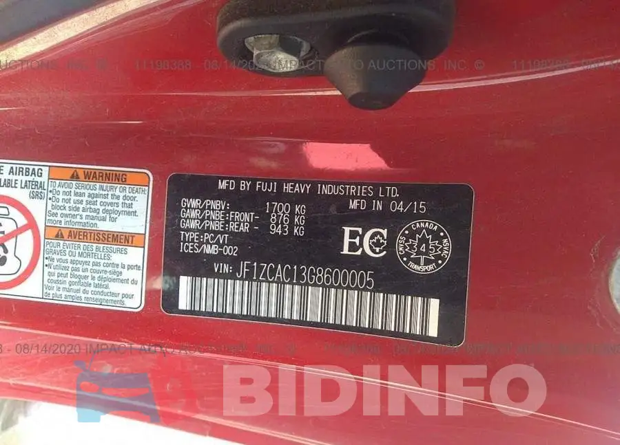 JF1ZCAC13G8600005 Photo# 9