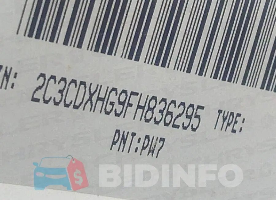 2C3CDXHG9FH836295 Photo# 9