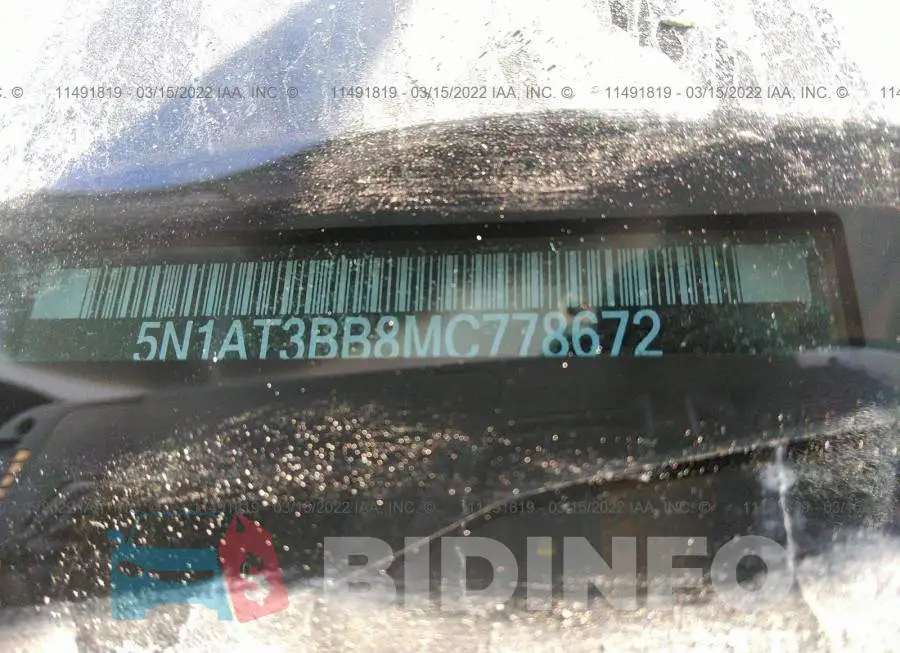 5N1AT3BB8MC778672 Photo# 9