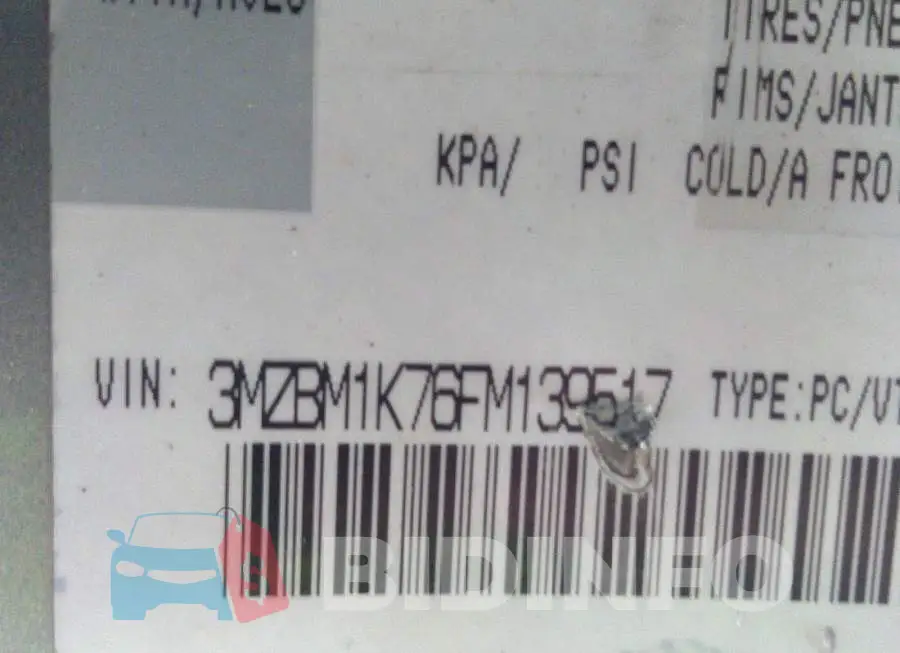 3MZBM1K76FM139517 Photo# 9