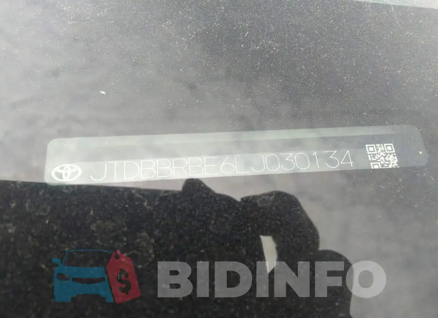 JTDBBRBE6LJ030134 Photo# 9