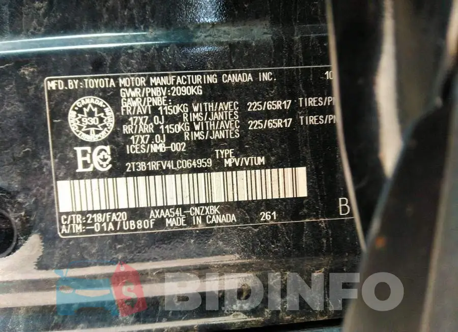 2T3B1RFV4LC064959 Photo# 9