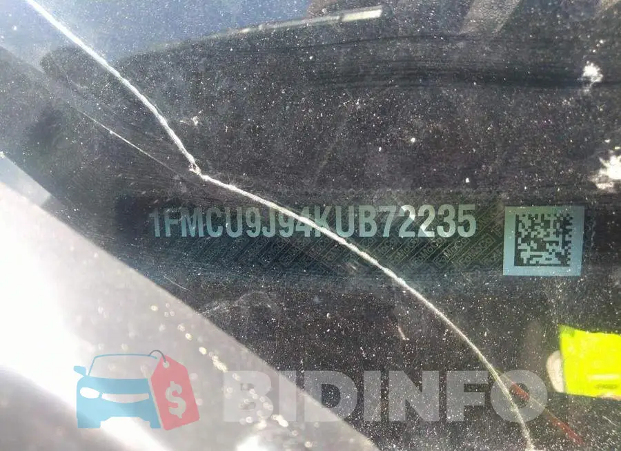 1FMCU9J94KUB72235 Photo# 9