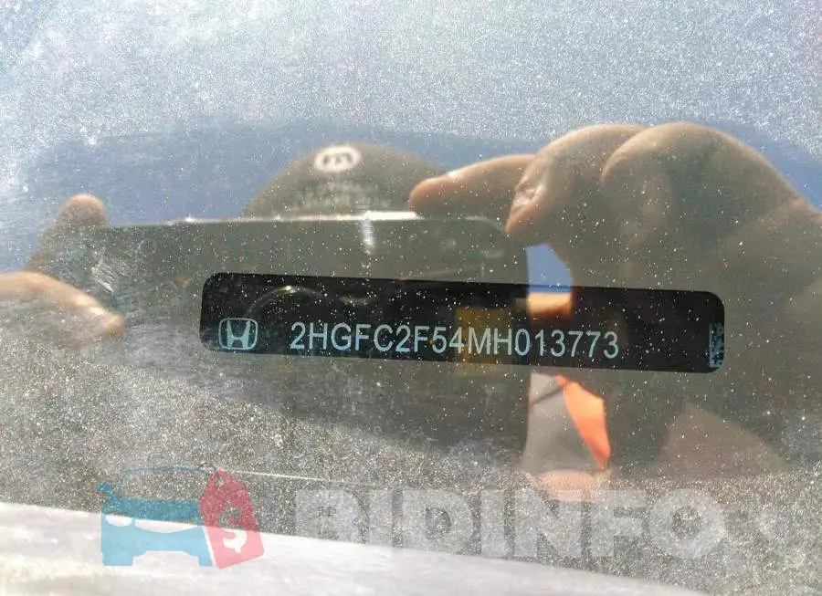 2HGFC2F54MH013773 Photo# 9
