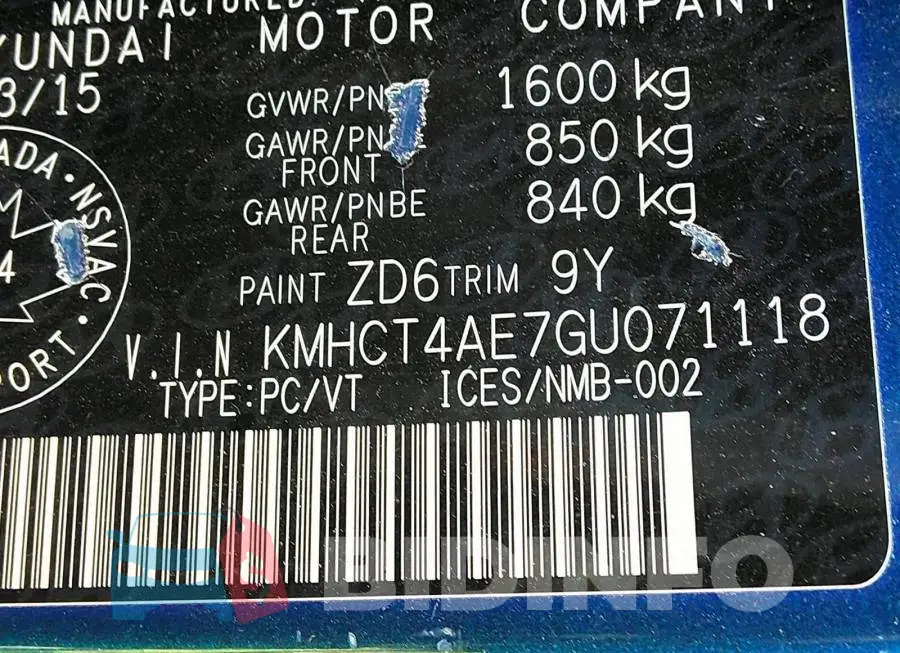 KMHCT4AE7GU071118 Photo# 9