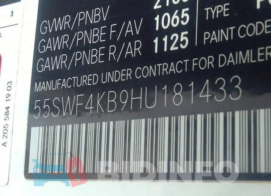 55SWF4KB9HU181433 Photo# 9