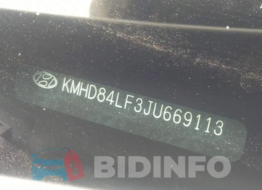 KMHD84LF3JU669113 Photo# 9
