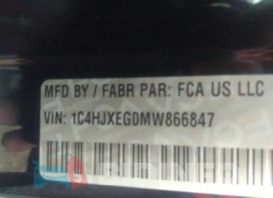 1C4HJXEG0MW866847 Photo# 9