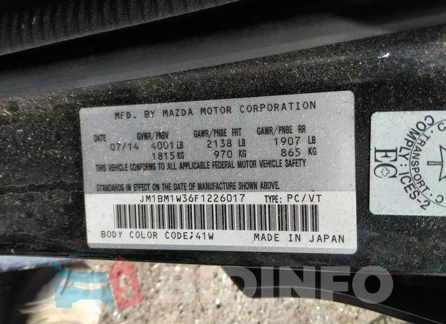 JM1BM1W36F1226017 Photo# 9