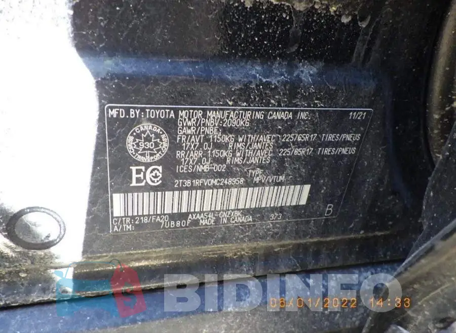 2T3B1RFV0MC248958 Photo# 8