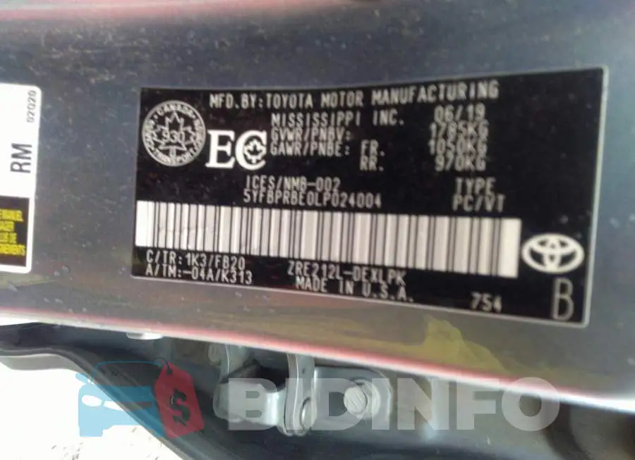 5YFBPRBE0LP024004 Photo# 9