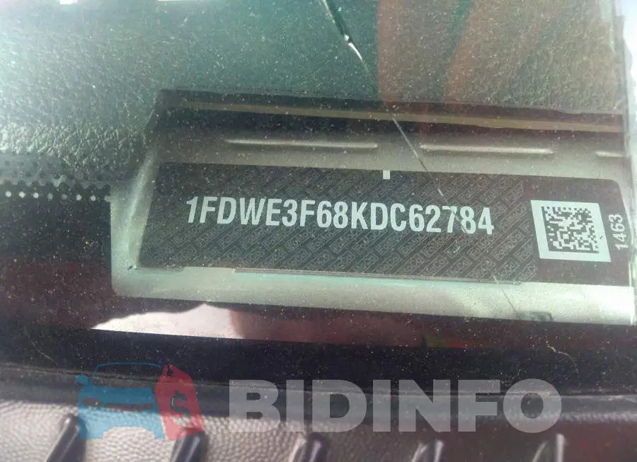1FDWE3F68KDC62784 Photo# 9