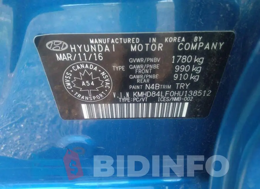 KMHD84LF0HU138512 Photo# 9
