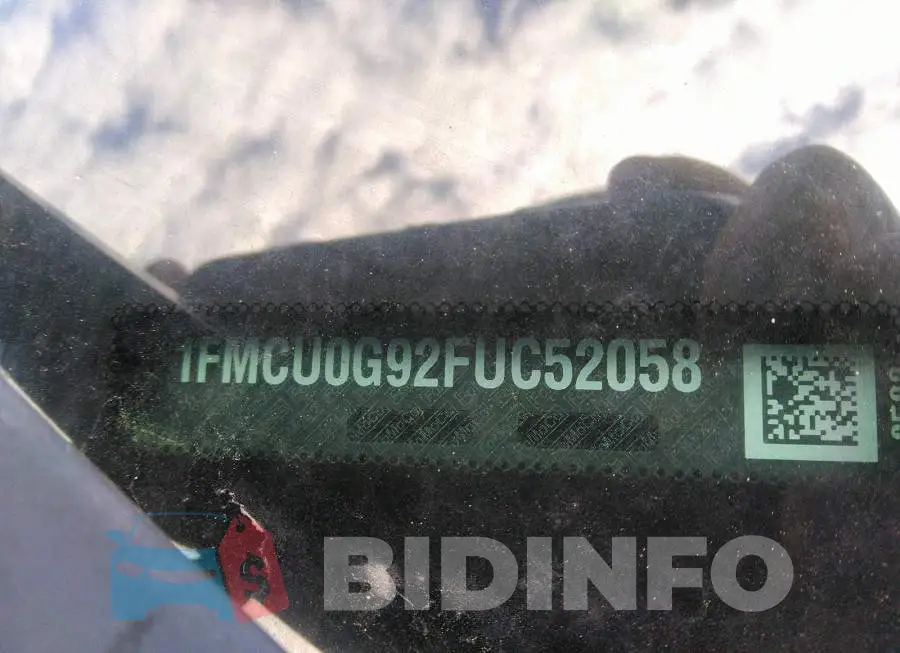 1FMCU0G92FUC52058 Photo# 9