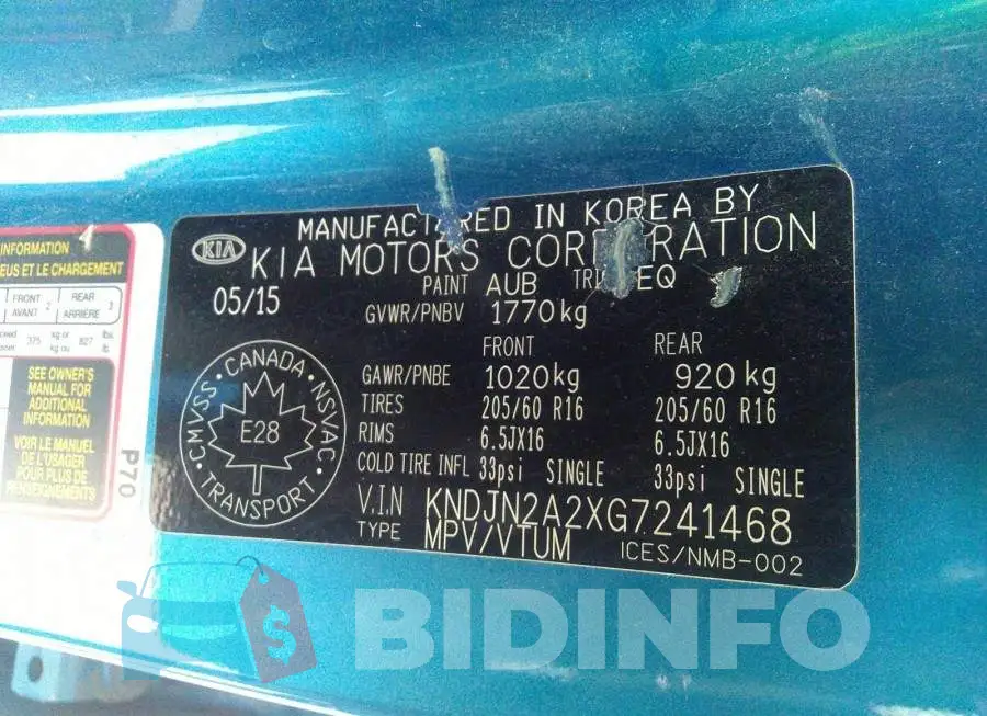 KNDJN2A2XG7241468 Photo# 9