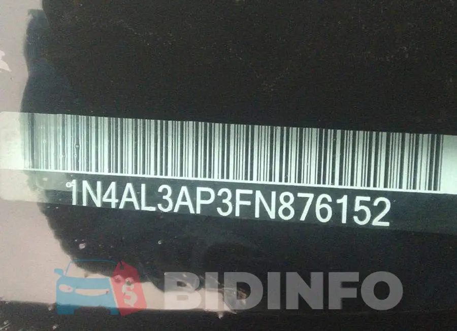 1N4AL3AP3FN876152 Photo# 9