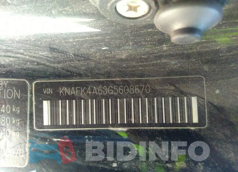 KNAFK4A63G5608670 Photo# 9