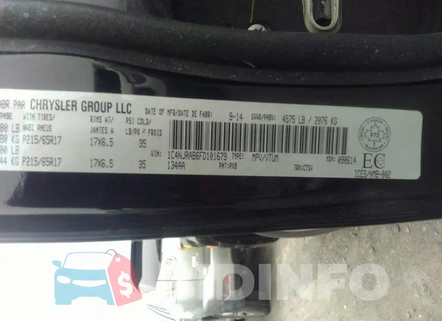1C4NJRAB6FD101679 Photo# 9
