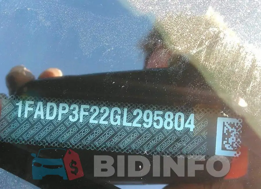 1FADP3F22GL295804 Photo# 9