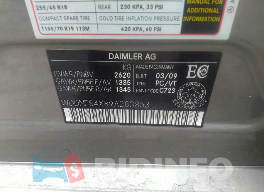 WDDNF84X89A283853 Photo# 9