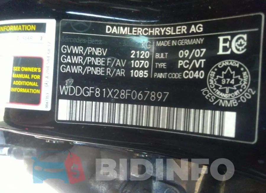 WDDGF81X28F067897 Photo# 9