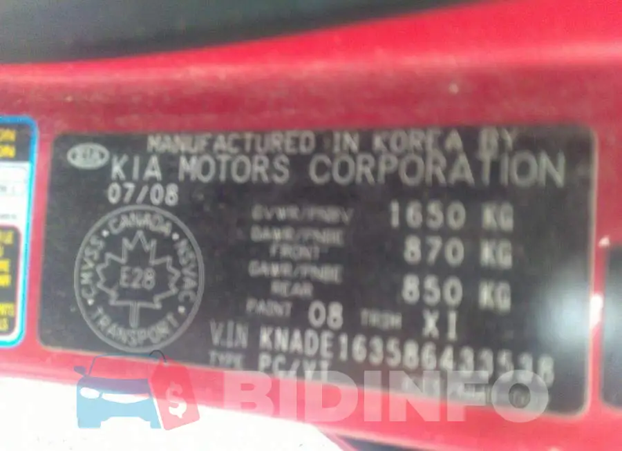 KNADE163586433538 Photo# 9