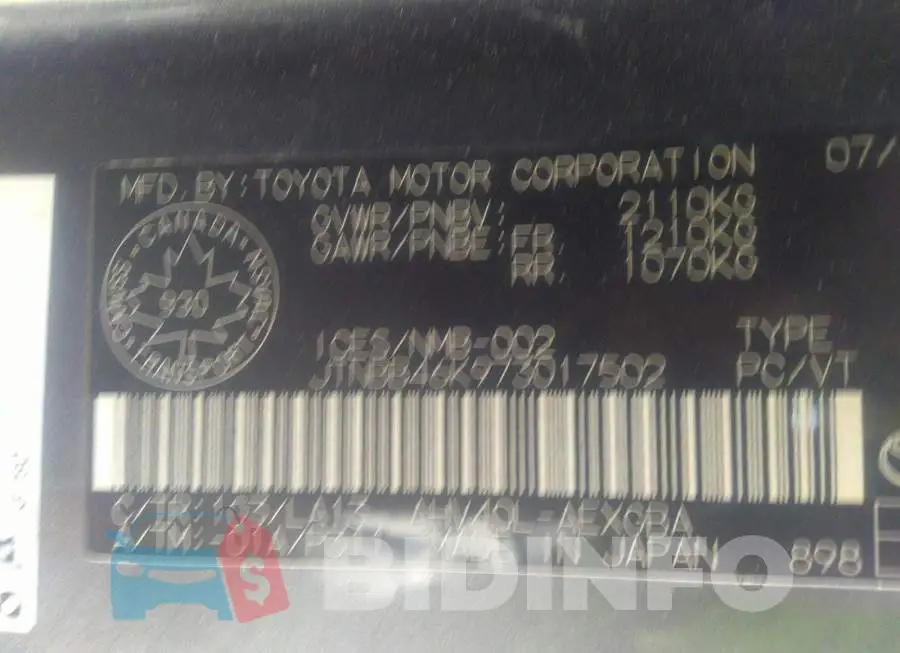 JTNBB46K973017502 Photo# 9