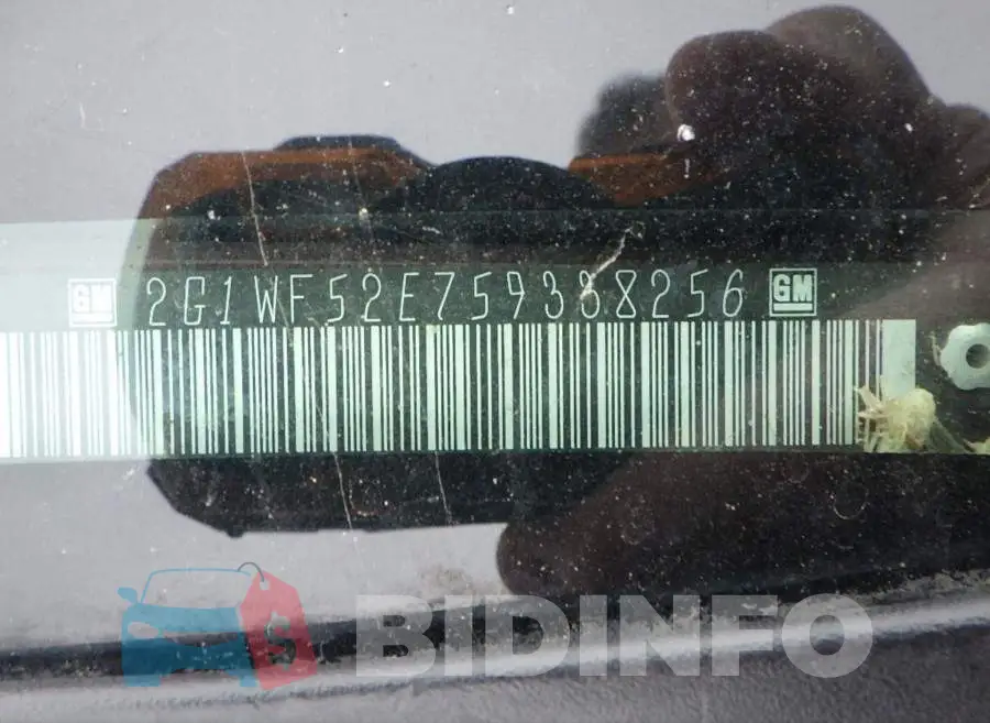 2G1WF52E759338256 Photo# 10