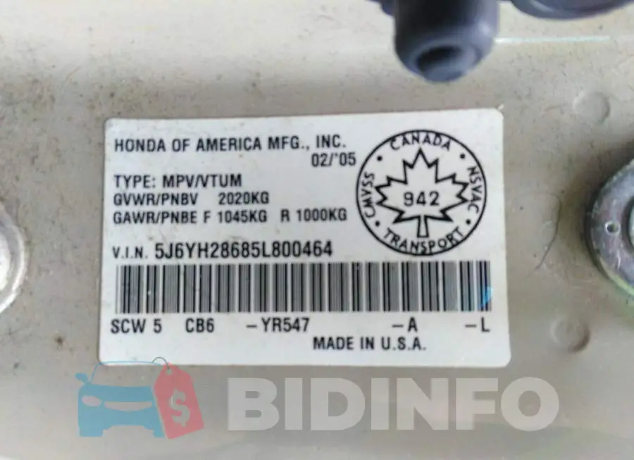 5J6YH28685L800464 Photo# 9
