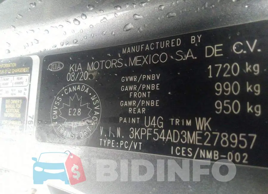 3KPF54AD3ME278957 Photo# 9