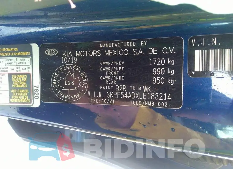 3KPF54ADXLE183214 Photo# 9