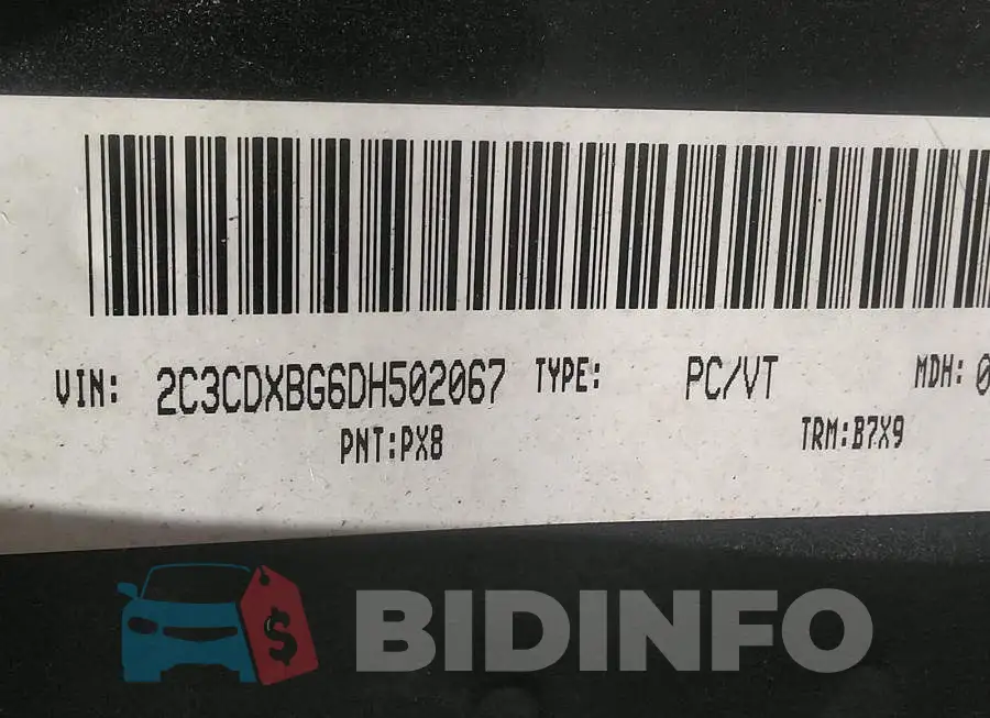2C3CDXBG6DH502067 Photo# 9