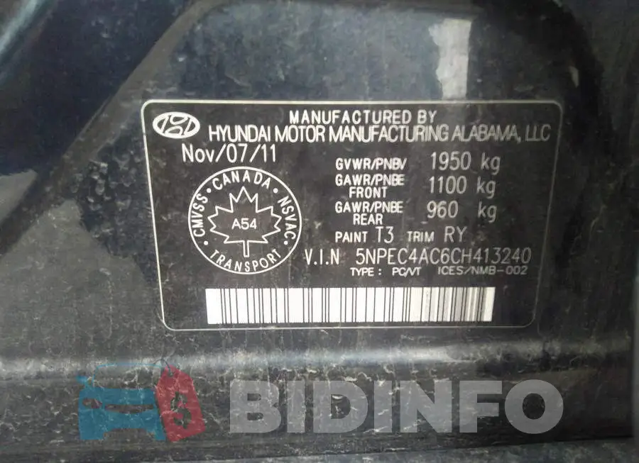 5NPEC4AC6CH413240 Photo# 9