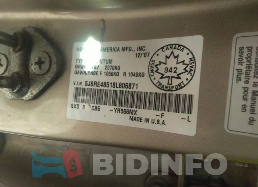 5J6RE48518L806871 Photo# 9