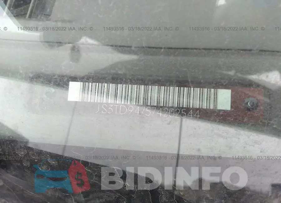 JS3TD947574202544 Photo# 9
