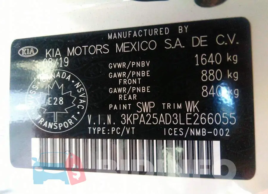 3KPA25AD3LE266055 Photo# 9