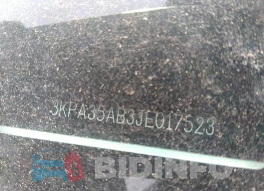 3KPA35AB3JE017523 Photo# 9