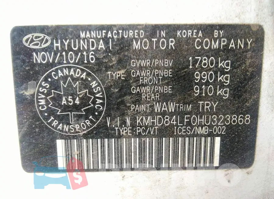 KMHD84LF0HU323868 Photo# 9