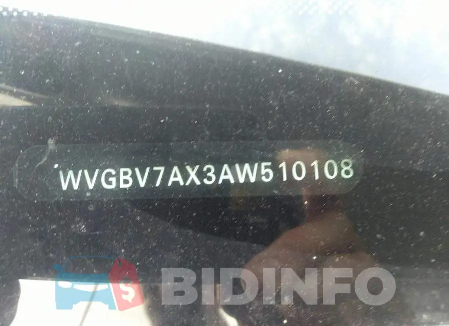 WVGBV7AX3AW510108 Photo# 9