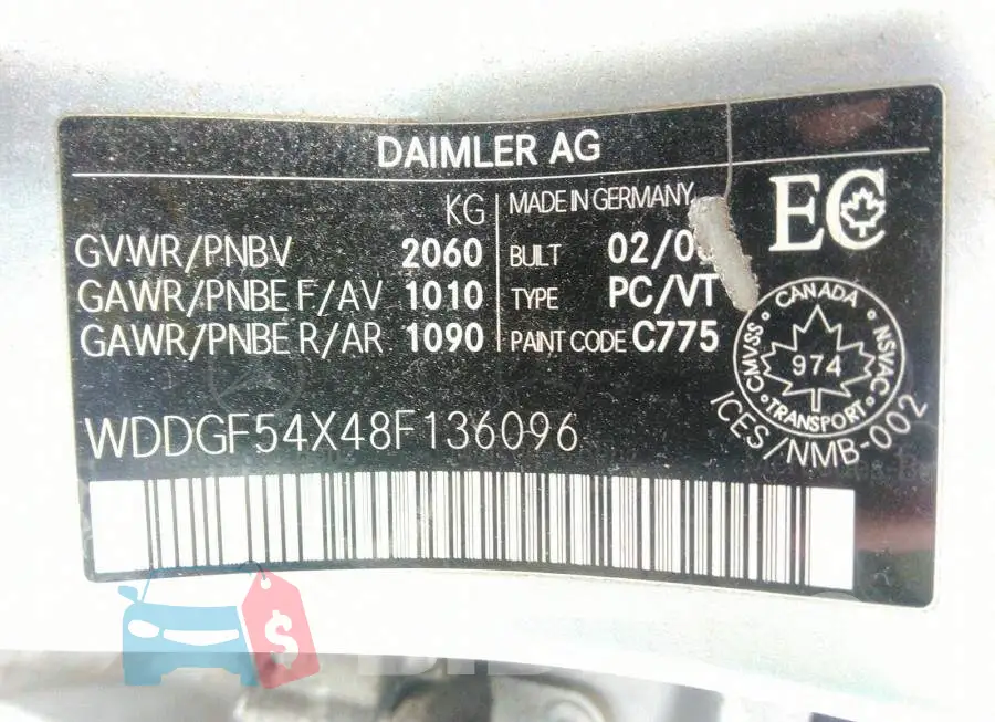 WDDGF54X48F136096 Photo# 9