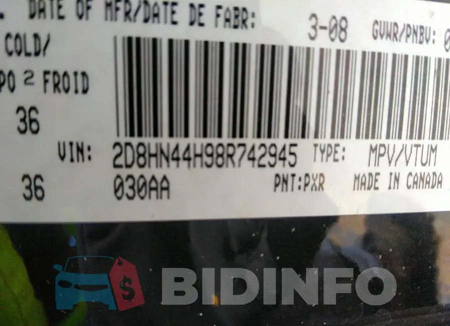 2D8HN44H98R742945 Photo# 9