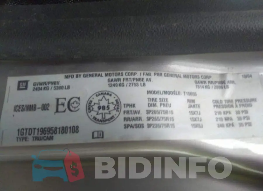 1GTDT196958180108 Photo# 9