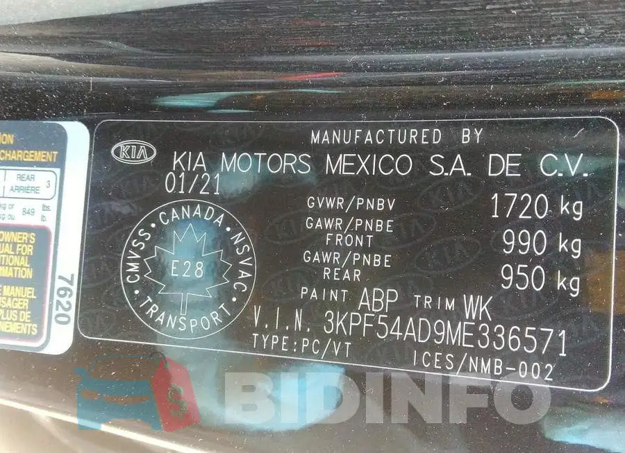 3KPF54AD9ME336571 Photo# 9