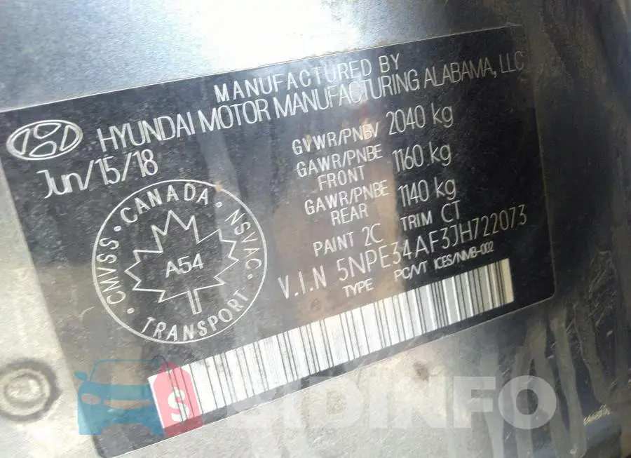 5NPE34AF3JH722073 Photo# 9