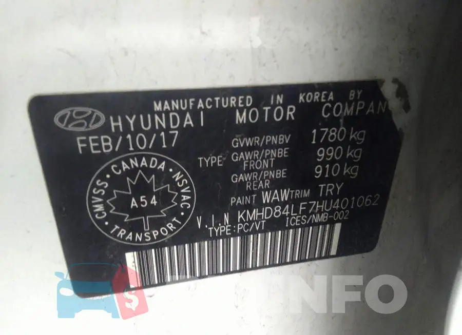 KMHD84LF7HU401062 Photo# 9