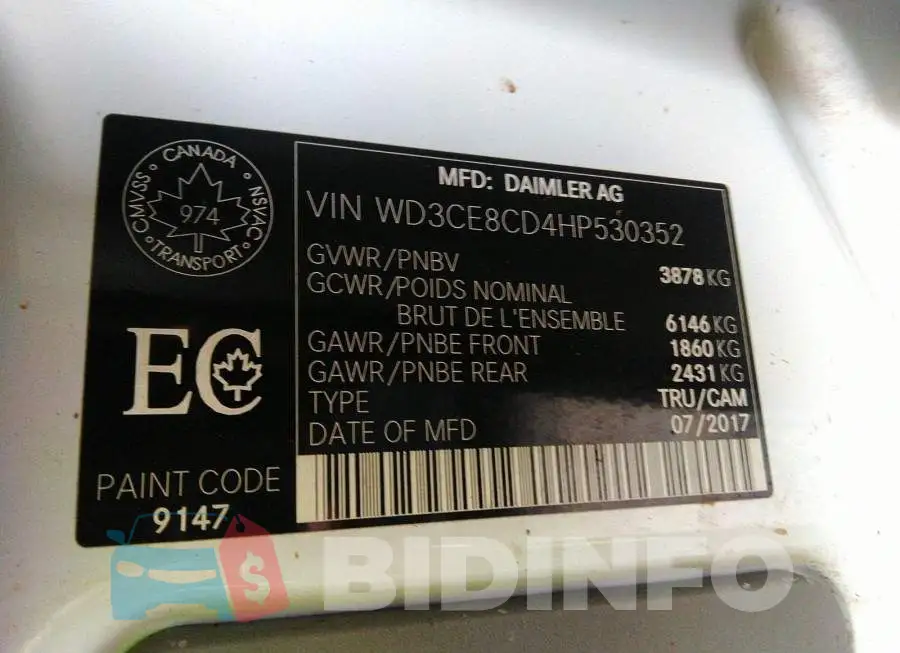 WD3CE8CD4HP530352 Photo# 9