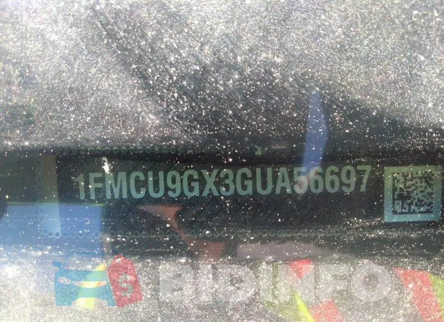 1FMCU9GX3GUA56697 Photo# 9