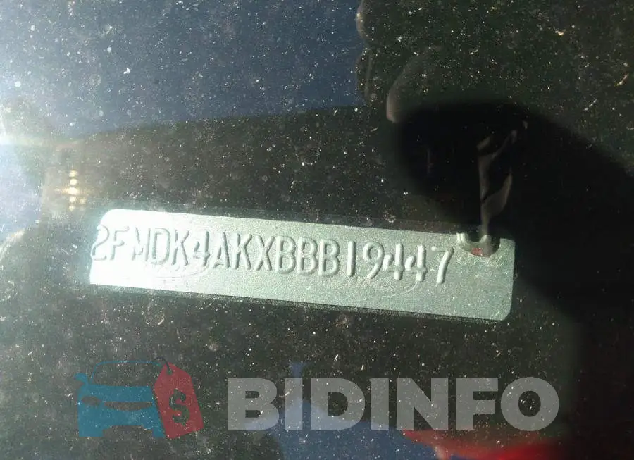 2FMDK4AKXBBB19447 Photo# 9