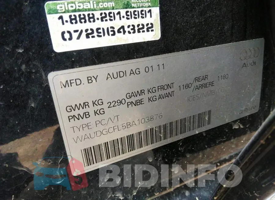 WAUDGCFL5BA103876 Photo# 9